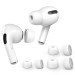 Silikone ørepropper til AirPods Pro / AirPods Pro 2 – Sæt med 3 størrelser (Hvid)