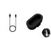 Pakke m. Oplader kabel til Garmin Fenix 6/6 Pro / 6S/6S Pro / 6X/6X Pro & Støvdæksel til Opladerport til Garmin Fenix 6 /6 Pro /6S /6S Pro /6X /6X Pro