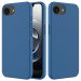 Silikone Cover til iPhone 16e / 17e Silikone Cover med Blød Inderside - Blå