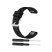 Silicone rem til Garmin Approach S60 / S62-Sort