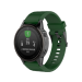 Silicone rem til Garmin Fenix 5S / 5S Plus / 6S / 6S Pro - Mørkegrøn
