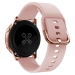 Savona Silikone Rem 20mm-Lyserød