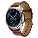 Terni Rem i Genuine Læder til Huawei Watch 2 Classic / GT / Gt 2 46MM - Brun