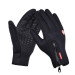 Vinterhandsker til Cykling, Polstrerede Fullfinger Handsker med Touch-Large