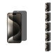 5 stk. iPhone 16 Pro Max Beskyttelsesglas / Skærmbeskyttelse / Privacy Glas 