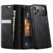 iPhone 17 Pro Max Flip Cover med Kortholder og RFID-beskyttelse - Sort