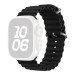 Wave Silikone Rem til Apple Watch 38 / 40 / 41mm-Sort