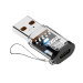 USB-A til USB-C Adapter - til opladning & data (10 Gbps)