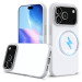 iPhone 17 Pro Max / iPhone 18 Pro Max Cover i Silikone med MagSafe - Hvid