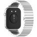 Rustfrit Stål Rem til Huawei Watch Fit 3 / Fit 4 / 4 Pro - 176 mm - Sølv
