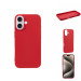 iPhone 16 PlusSoft Matte Silikone Cover - Rød