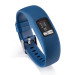 Garmin VivoFit 4 Silikonerem med Struktur - Mørkeblå