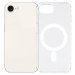 Gennemsigtigt iPhone 16e / 17e Silikone Cover med MagSafe