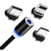 3-i-1 Magnetisk Opladerkabel - 1 Meter 