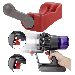 Lås til Tænd/Sluk-knap til Dyson V6 / V7 / V8 / V10 / V11 / V12 Slim / V15 / V15s / Big Ball