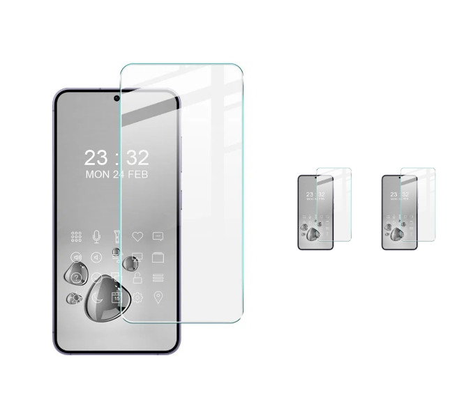 2 stk. Samsung Galaxy S25 Edge Beskyttelsesglas / Skærmbeskyttelse / Glas