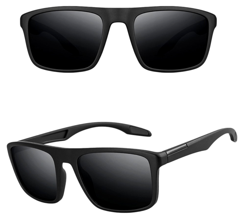 Nighthawk Polaroid Solbriller-Sort