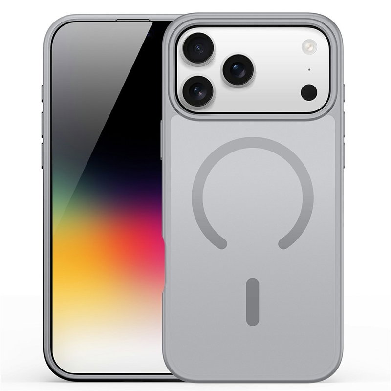 iPhone 17 Pro Max Cover - Kompatibelt med MagSafe - Grå