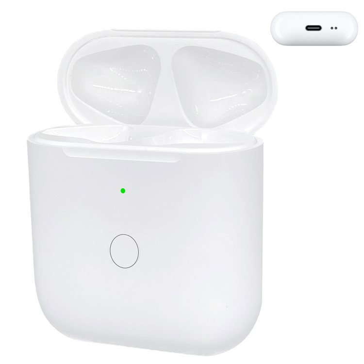 AirPods 1 & 2 (2016/2019) Opladningsetui med USB-C og trådløs opladning