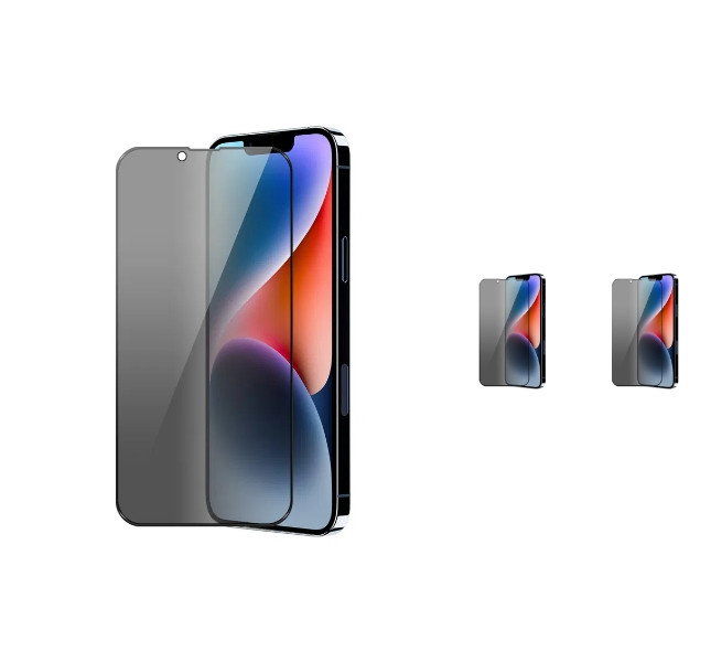 2 stk. iPhone 16e & 17e Beskyttelsesglas / Skærmbeskyttelse / Privacy Glas