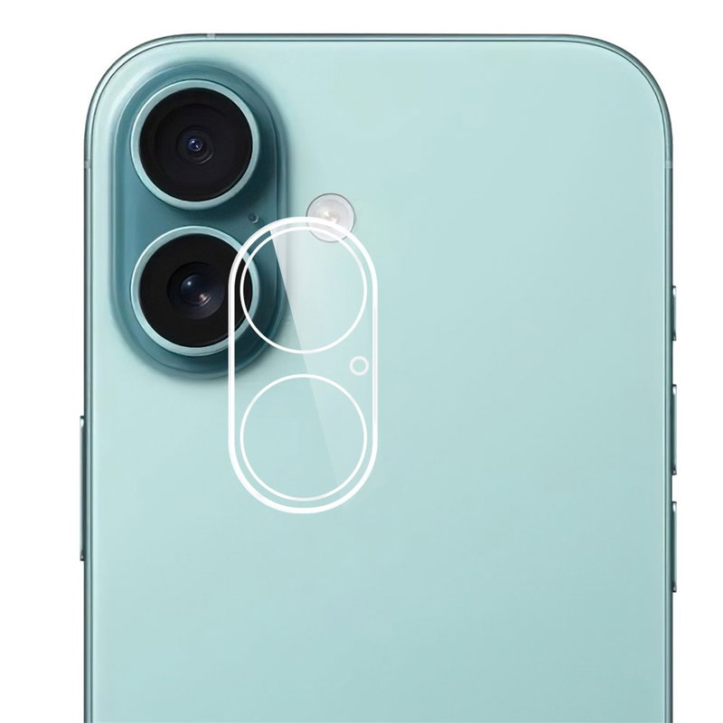 iPhone 17 Kamerabeskyttelse - panserglas, fuld dækning