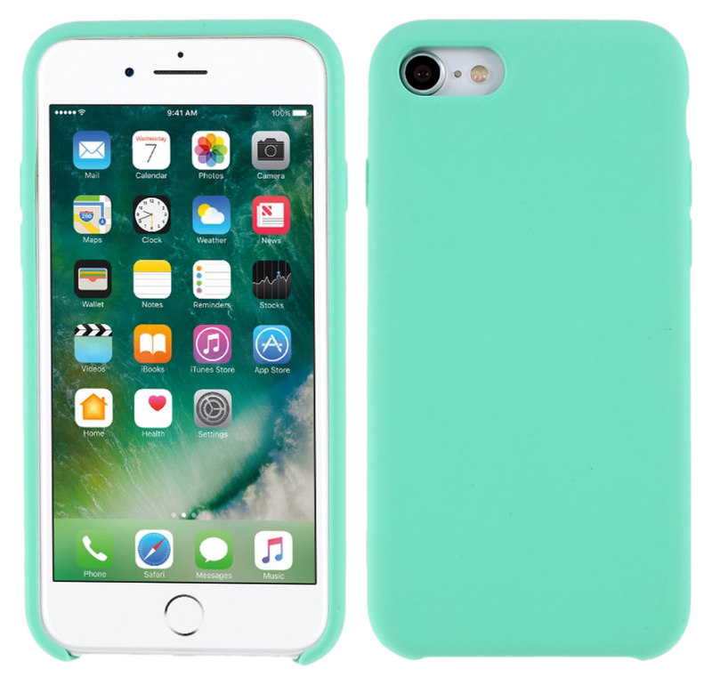 Silicone Cover til iPhone 7 / 8 / SE (2020) - Grøn