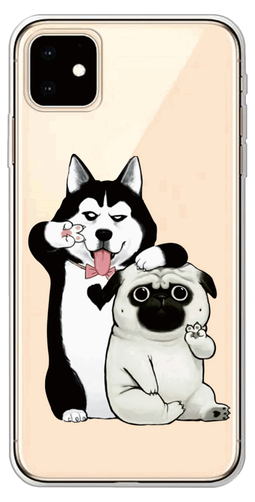Sjovt Hunde Cover til iPhone 11