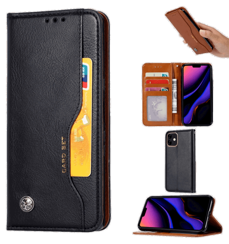 Classic Flip Cover til iPhone 11-Sort