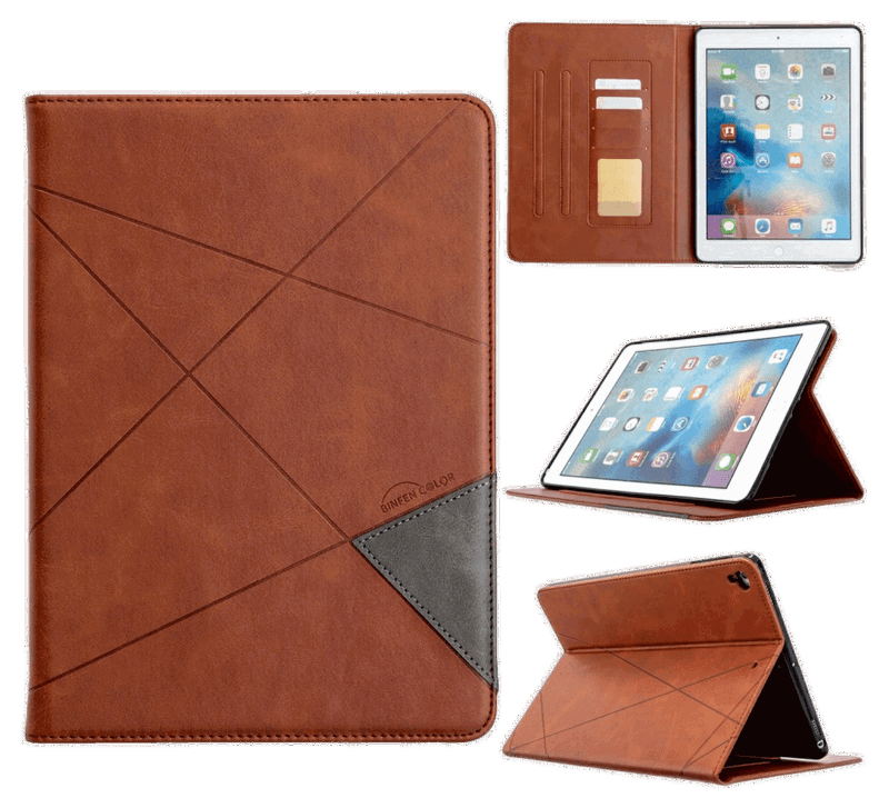 Metri Flip Cover til iPad 6. generation (A1893, A1954) - Brun