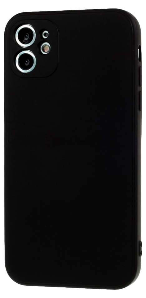 iPhone 11 Soft Matte Silikone Cover-Sort