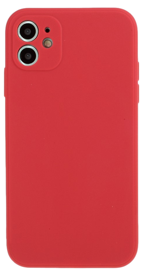 Soft Matte Cover til iPhone 11-Rød