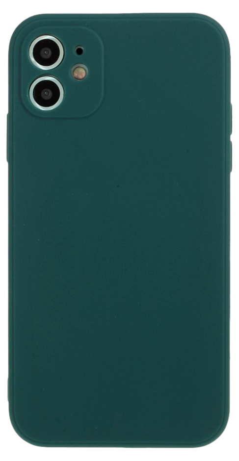 Soft Matte Cover til iPhone 11-Mørkegrøn