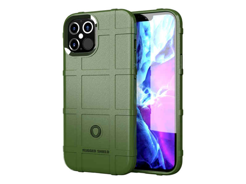 Igridi TPU Cover til iPhone 12 Pro Max -Grøn