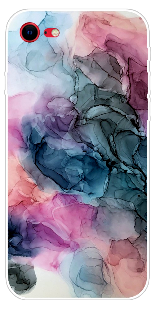 Smoke TPU Cover til iPhone 7 / 8 / SE (2020) - Grøn