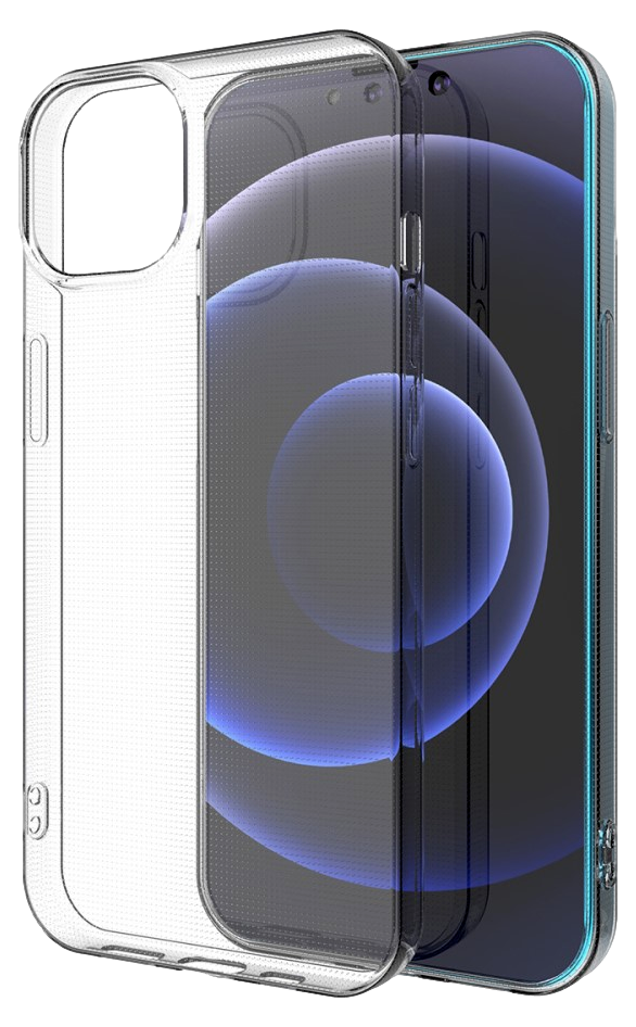 iPhone 13 Gennemsigtig Silikone Cover