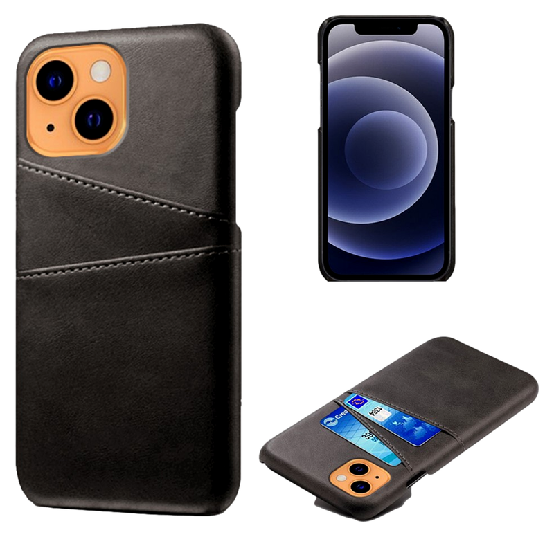 Hard Case Cover m. Kortholder til iPhone 13 Mini