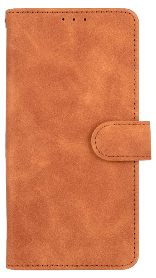 Vintage Læder Flip Cover til iPhone 13 Mini-Brun