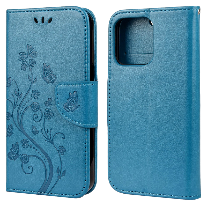 Lino Flip Cover til iPhone 13 Pro-Blå