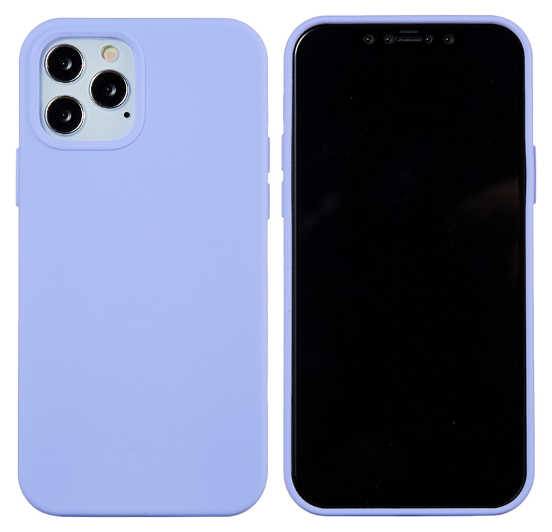 Soft Matte Silikone Cover til iPhone 13 Pro-Lilla
