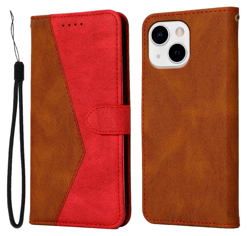 Dual Flip Cover til iPhone 13-Rød