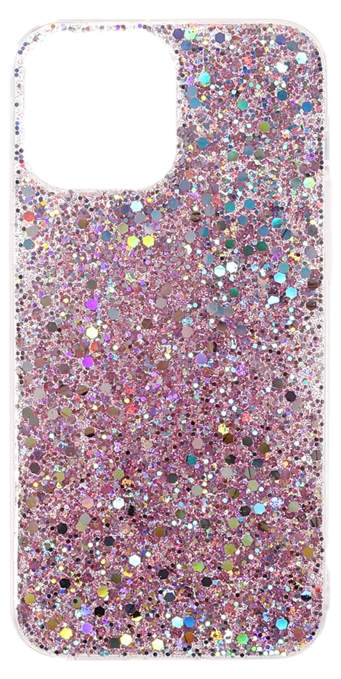 Glitter Silikone Cover til iPhone 13 Pro