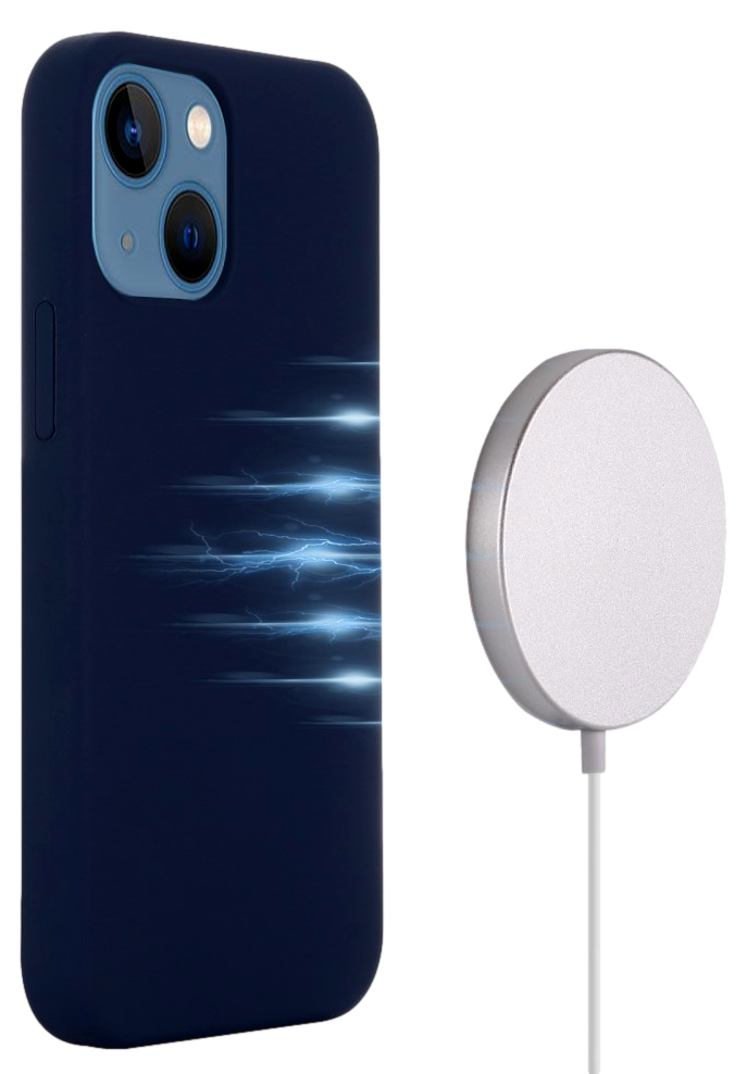 Silikone Cover med MagSafe til iPhone 13 Mini