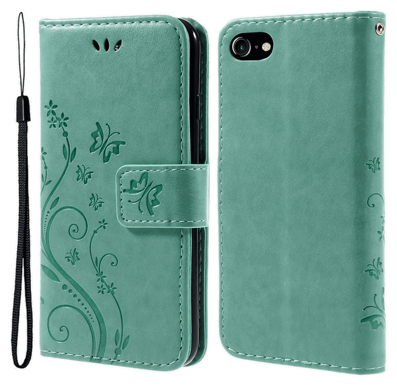 Lili Flip Cover til iPhone 7 / 8 / SE (2020) - Grøn