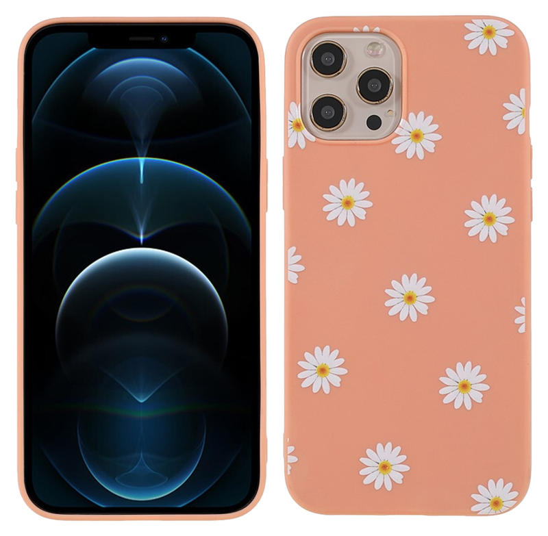 Daisy TPU Cover til iPhone 12 Pro Max-Orange