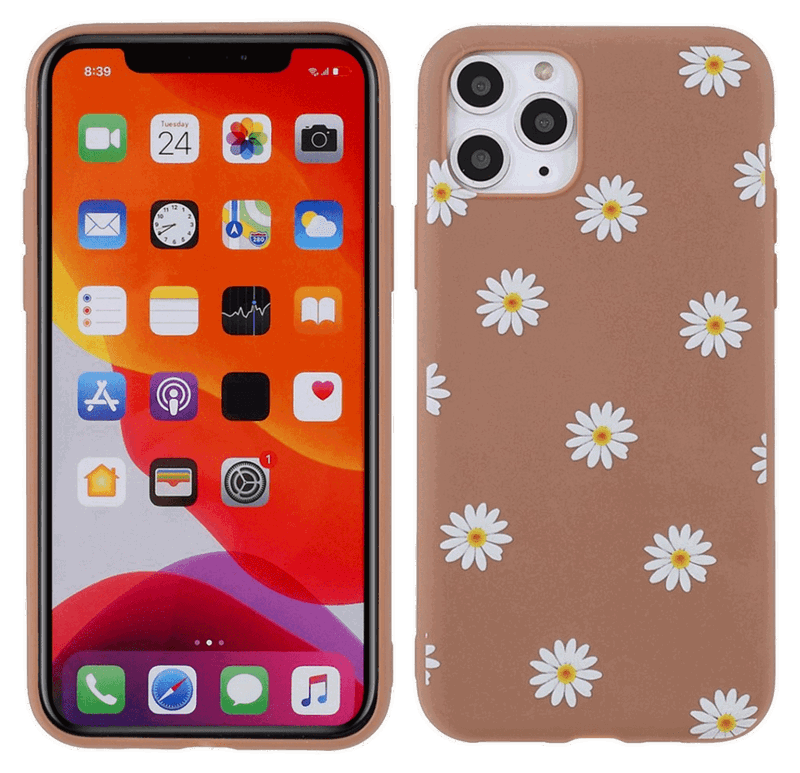 Daisy TPU Cover til iPhone 11 Pro-Brun