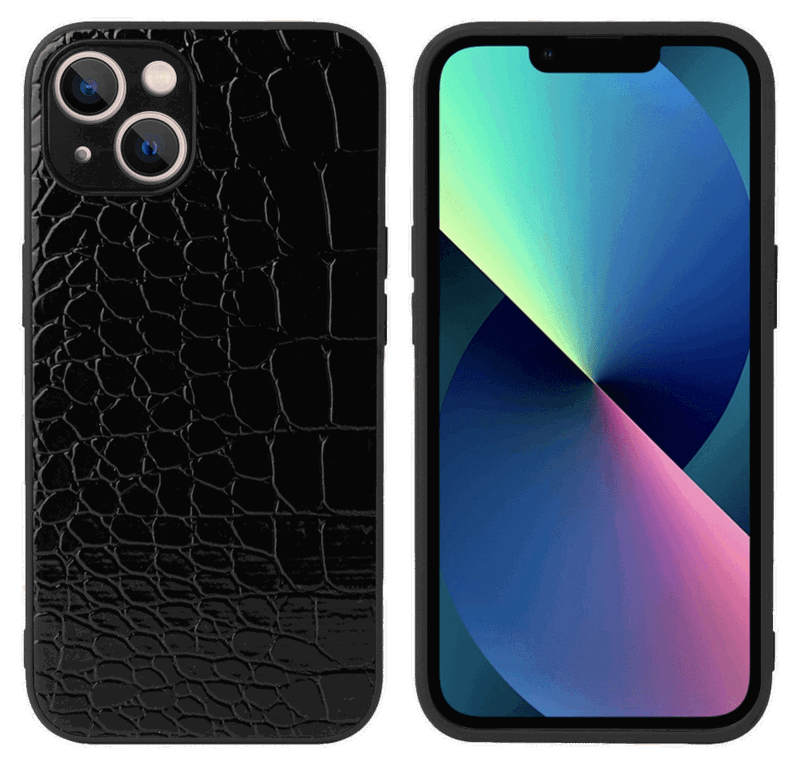 Crocodille Læder Cover til iPhone 13