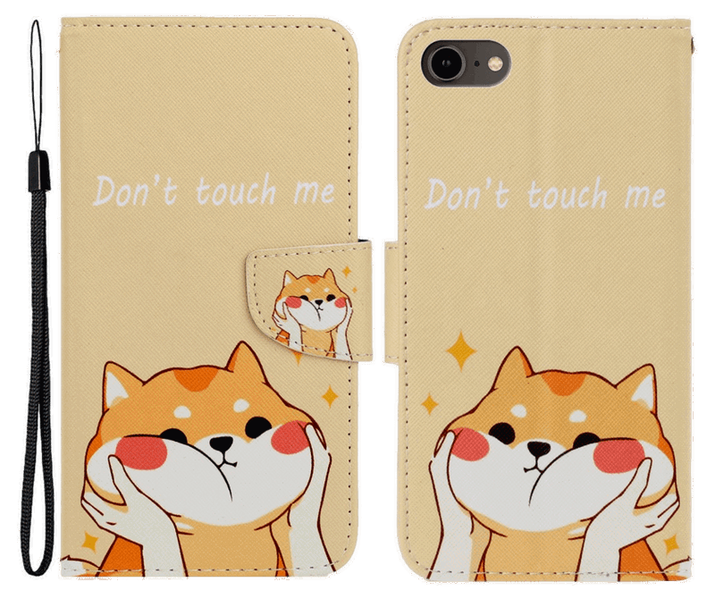 Shiba Flip Cover til iPhone 7 / 8 / SE (2020)