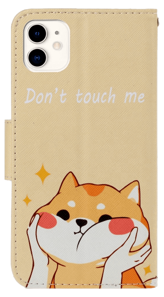 Shiba Læder Flip Cover til iPhone 11