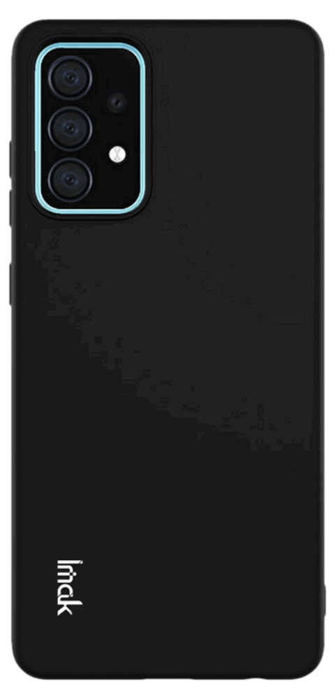 Soft Matte TPU Cover til Samsung Galaxy A52 & A52S 4G/5G-Sort