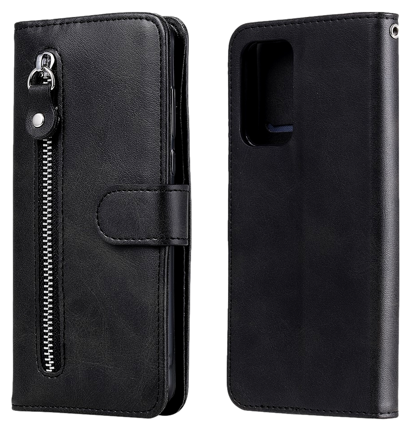 Lynlås Flip Cover til Samsung Galaxy A52 4G/5G / A52S-Sort
